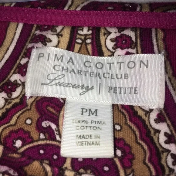 3/$21 Pima Cotton Charter Club Shirt - Picture 5 of 6